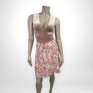 GIRL FROM SAVOY  Floral Print Skirt 6 Anthropologie Casual‎ Vacation Summer